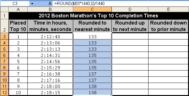 RoundMinute_Nearest