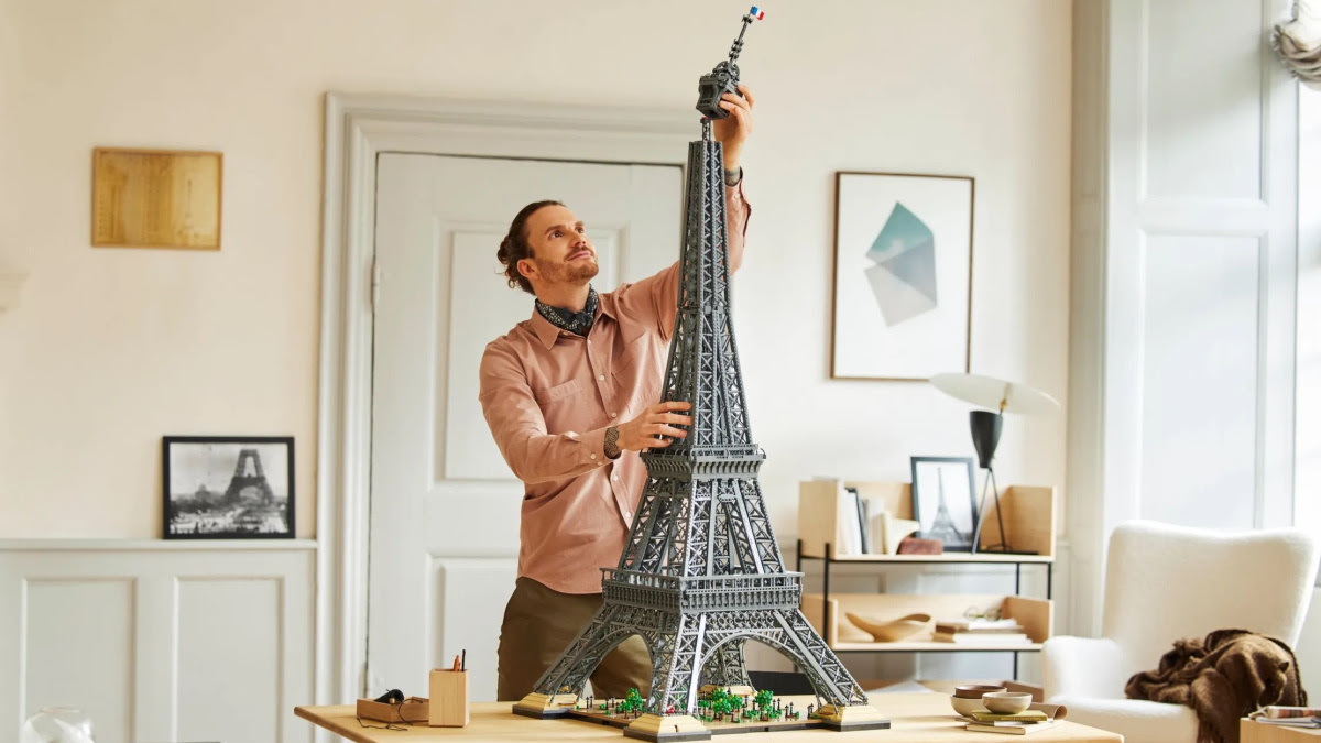 Eiffelturm: Lego bringt Set mit 1,5 Meter Höhe und 10.001 Teilen - Golem.de