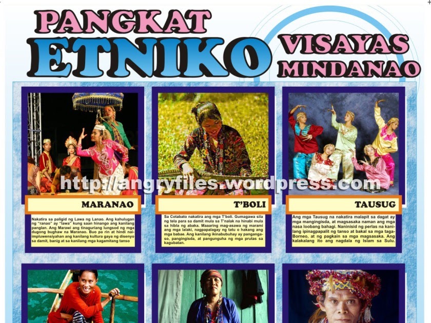 Taga Saan Ang Pangkat Etniko Ng Mindanao