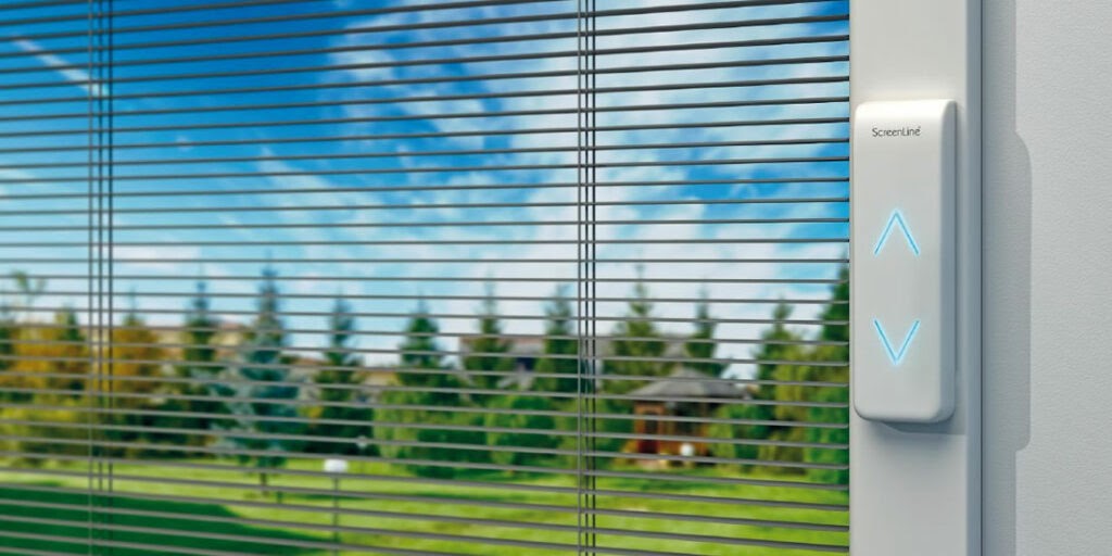 Fenster Mit Jalousie Im Scheibenzwischenraum Fenster