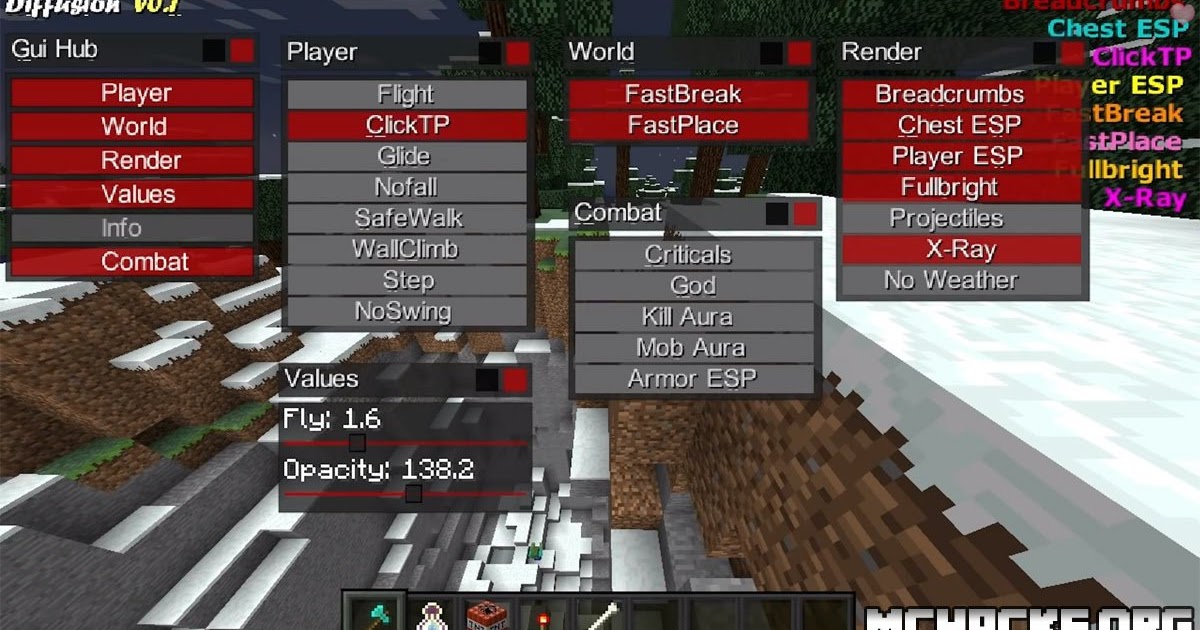 Minecraft Toggle God Mode Muat Turun Q