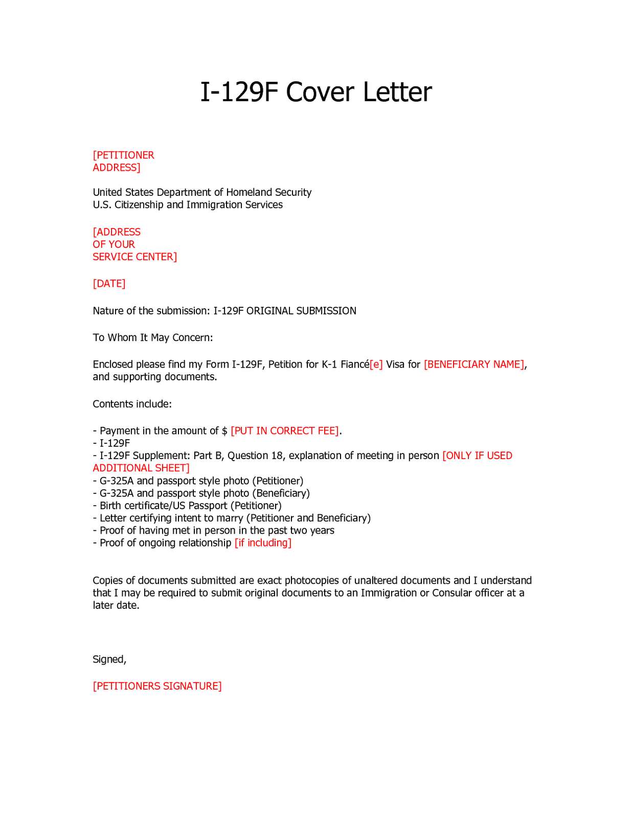 How To Write A Cover Letter To Uscis | Cover Letter