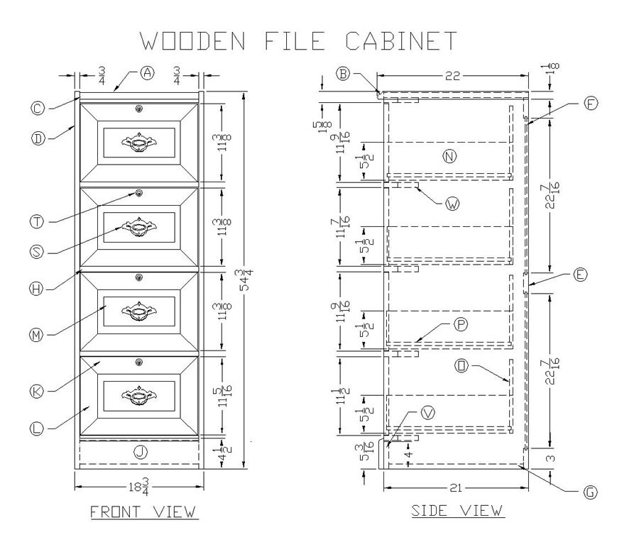 Wood Flat File Cabinet Plans, Flat File Cabinet Wood Plans
