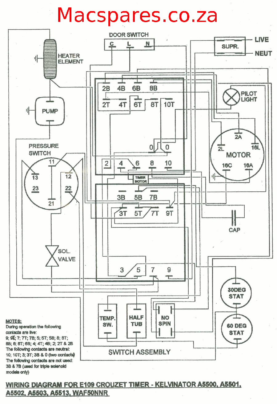 3 Prong Dryer Schematic Wiring Diagram Electrical