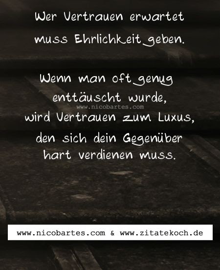 Spruch Ehrlichkeit Und Vertrauen DE Spruch