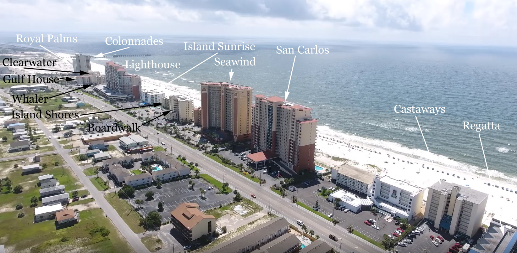 Map Of Gulf Shores Condos | Living Room Design 2020