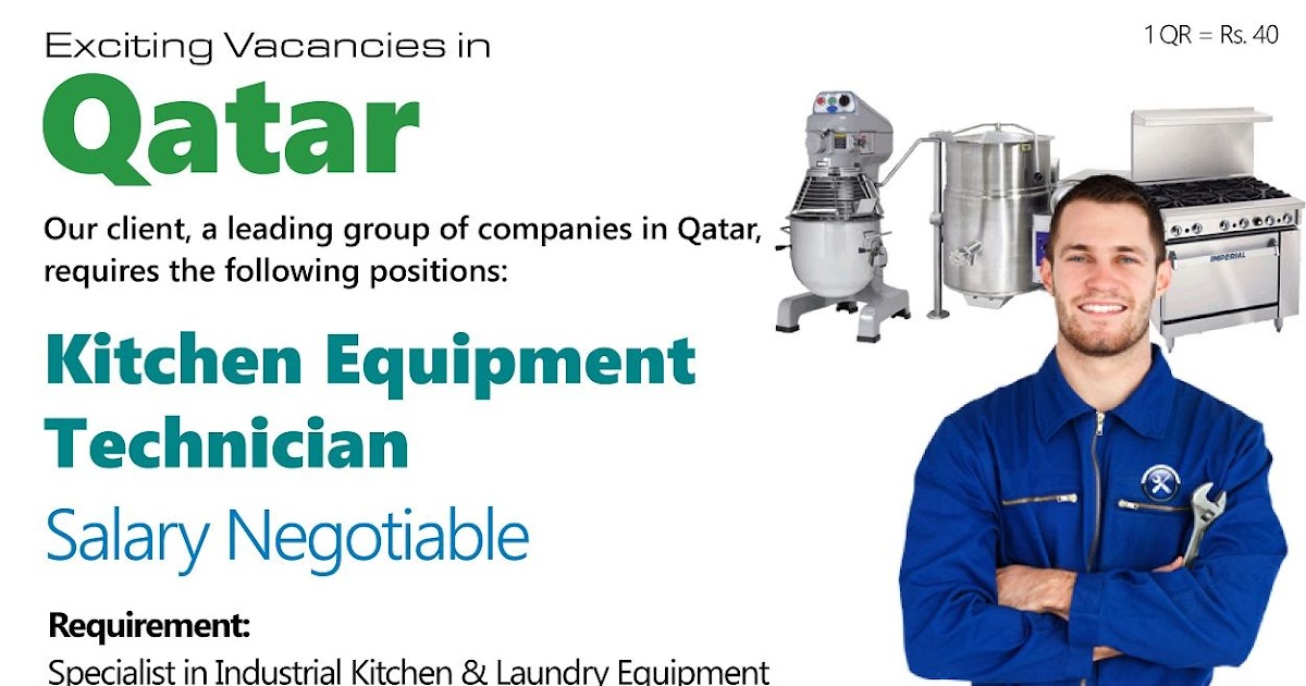 Kitchen Equipment Jobs In Qatar - ABIEWP