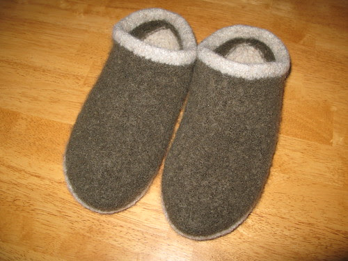 men's felted clogs