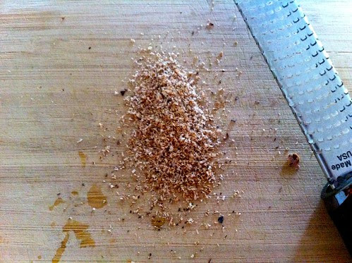 Freshly Grated Nutmeg