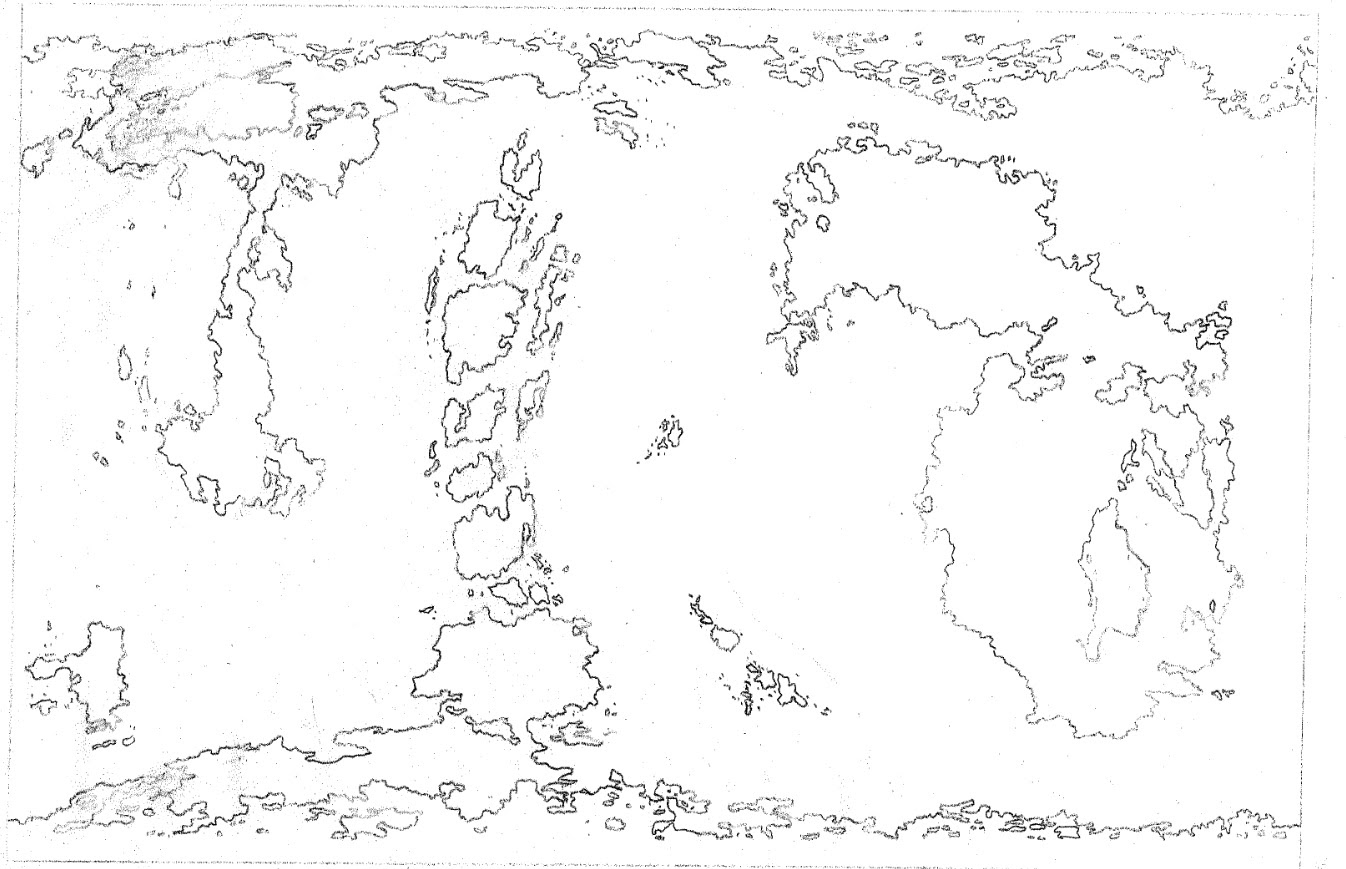 Fantasy World Map Blank