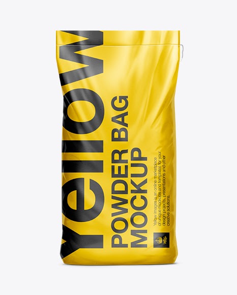 Download Bag Mockup Free Download Psd - 25kg Powder Sack Mockup In Bag Sack Mockups On Yellow Images ...