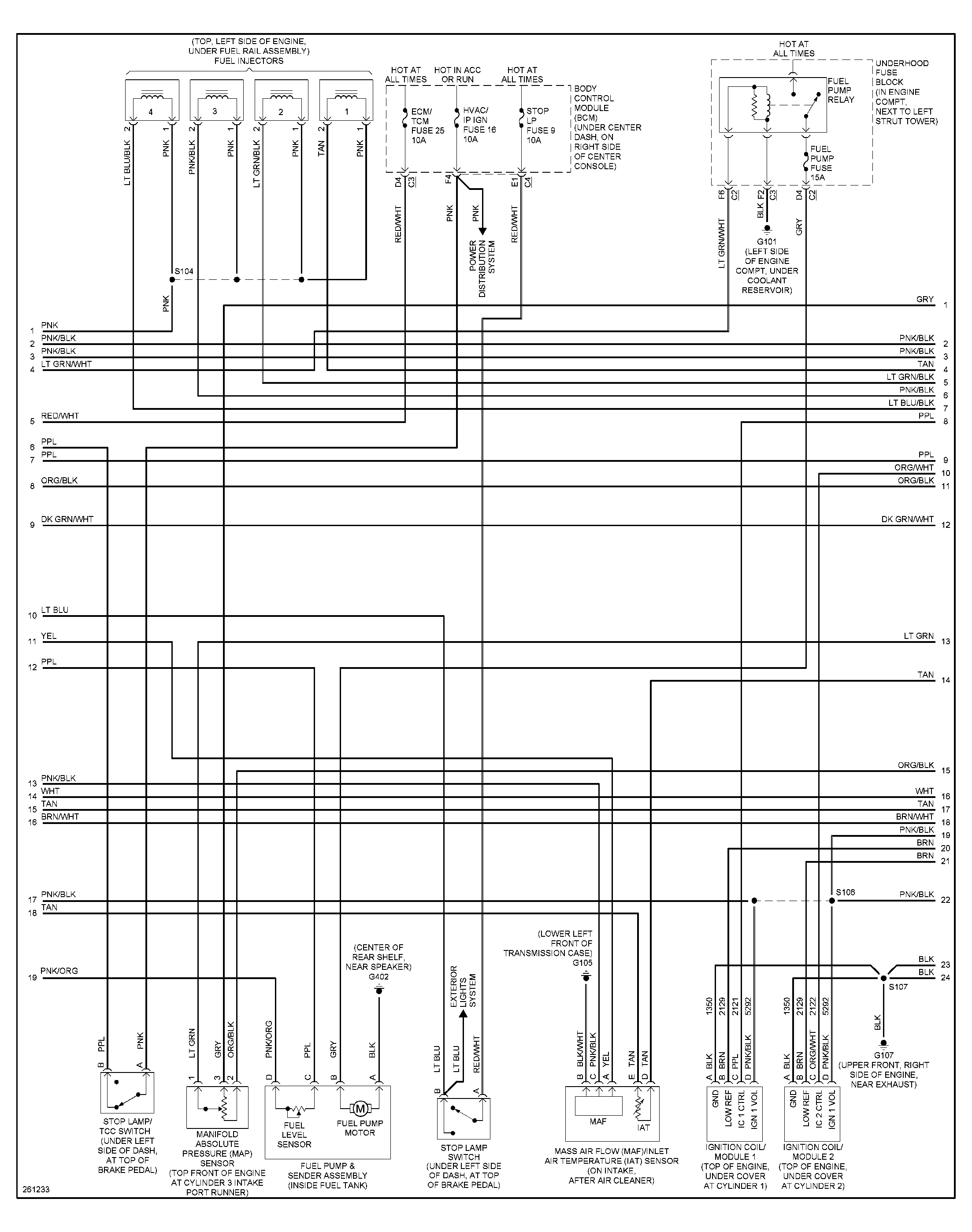 Chevrolet Hhr Wiring Diagram