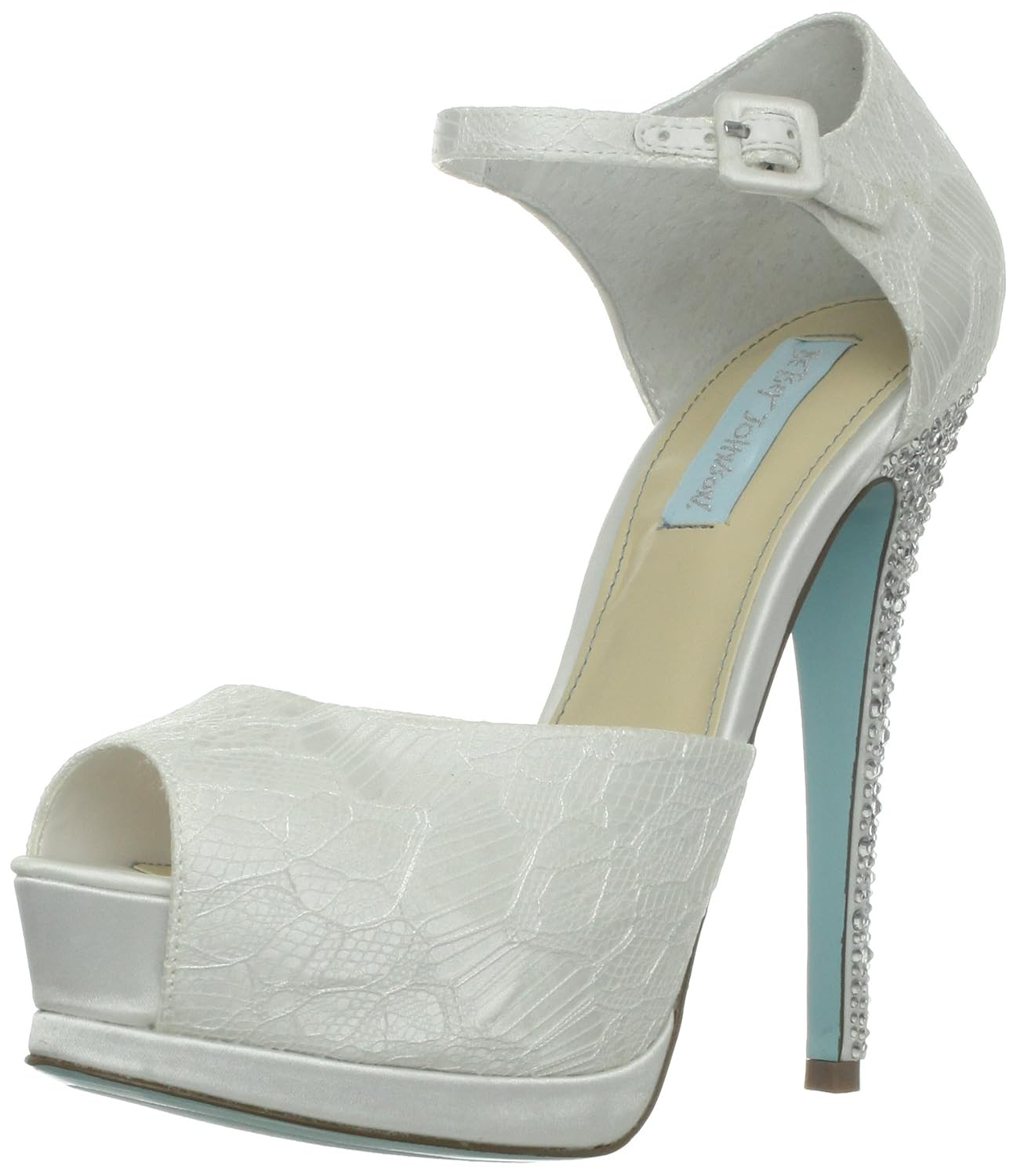 blue by betsey johnson women's bryn bow pump
