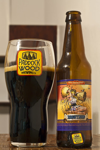 Paddock Wood's Ragutiene Baltic Porter Revere Beer (Sherbrooke Series) 7/24 by Cody La Bière