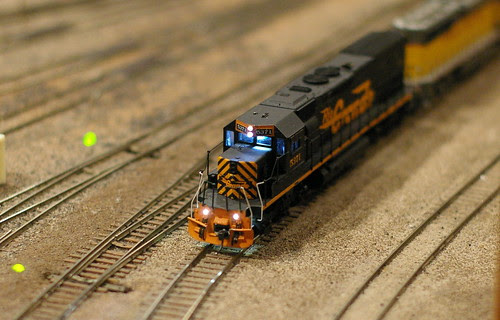 Model train taken with Pentax FA 50 f/1.4