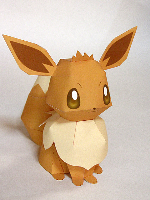 エレガントポケモン ペーパークラフト 簡単 無料 ページを着色するだけ