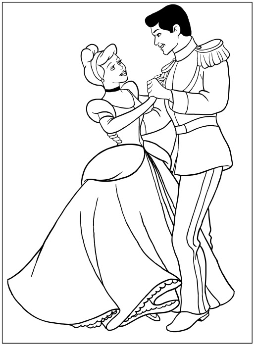 Disegni Da Colorare Cenerentola Stampae Colorare