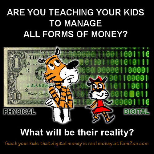 Teach Your Kids Now That Digital Money Is Real Money