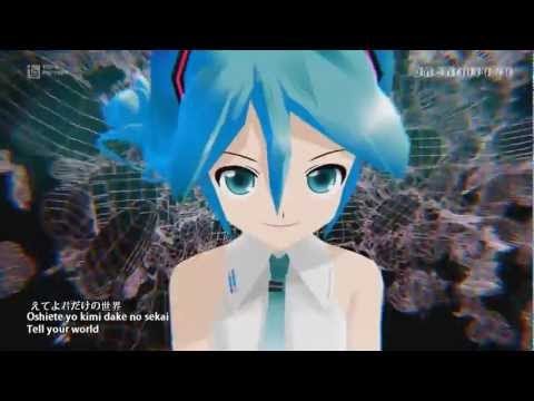 All About Vocaloid Hatsune Miku Tell Your World Lyrics