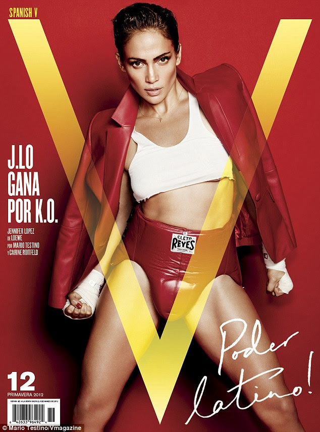 Latino adorável: Jennifer tem uma capa diferente para uma versão latina da revista