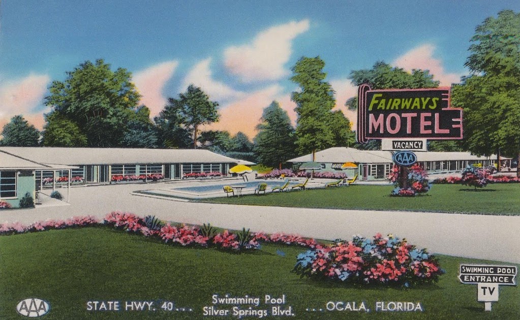 The Cardboard America Motel Archive: Fairways Motel - Ocala, Florida