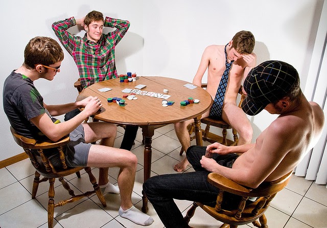 Strip Poker Blog - Guys into CMNM: Strip poker - Boys love naked games