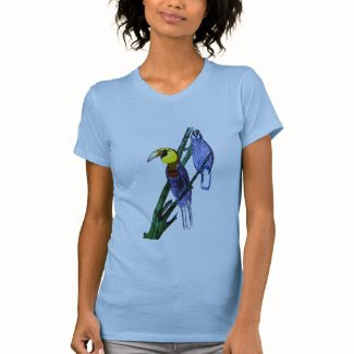 Papuan Hornbill Birds T-shirt