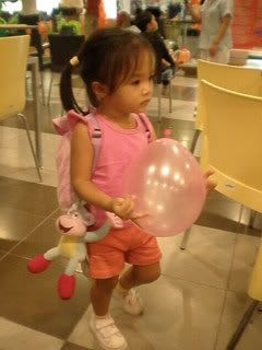 Keona as Dora the Explorer
