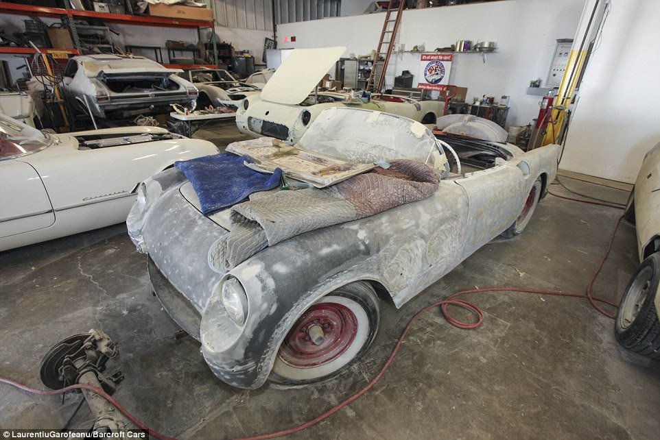 While some of the cars would only take a matters of weeks to restore, others would take up to a year, a Corvette expert said