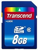 Transcend 8GB SDHC メモリカード TS8GSDHC6