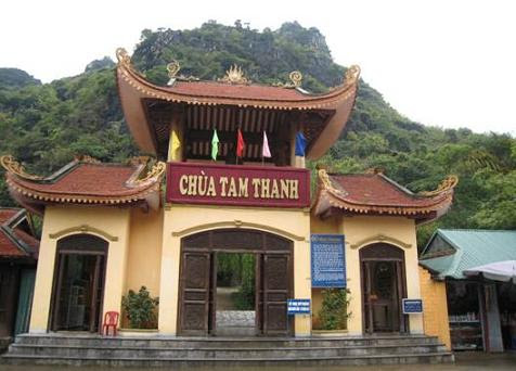 Kết quả hình ảnh cho Chùa Tam Thanh