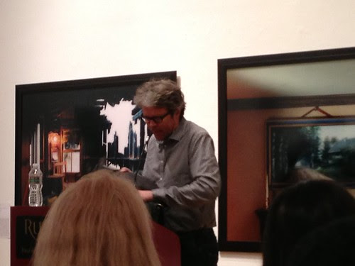 Jonathan Franzen, at Rutgers-Newark
