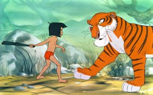 jungle book mowgli vs shere khan