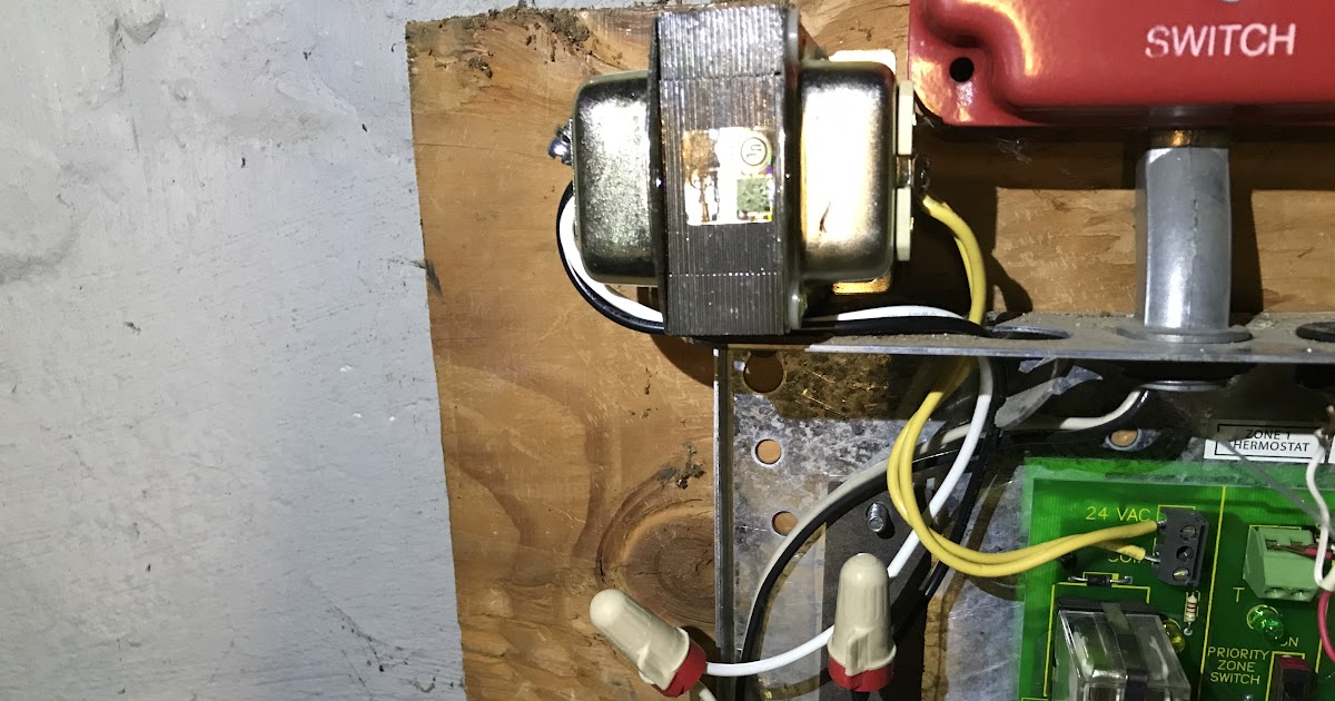 24 Volt Transformer Hvac Wiring : Low Voltage Transformers - My furnace