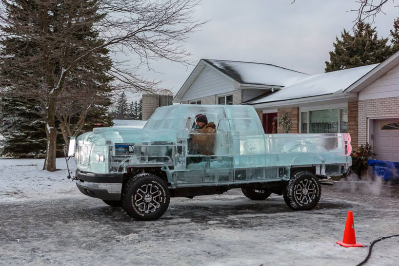 the fully-functioning, canadian tire ice truck