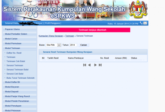 Tatacara Pengurusan Perakaunan Kumpulan Wang Sekolah / Borg Kbenaran