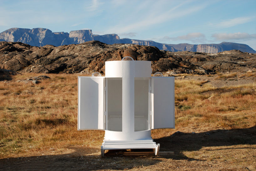 rob sweere moves sledge habitats over the arctic circle