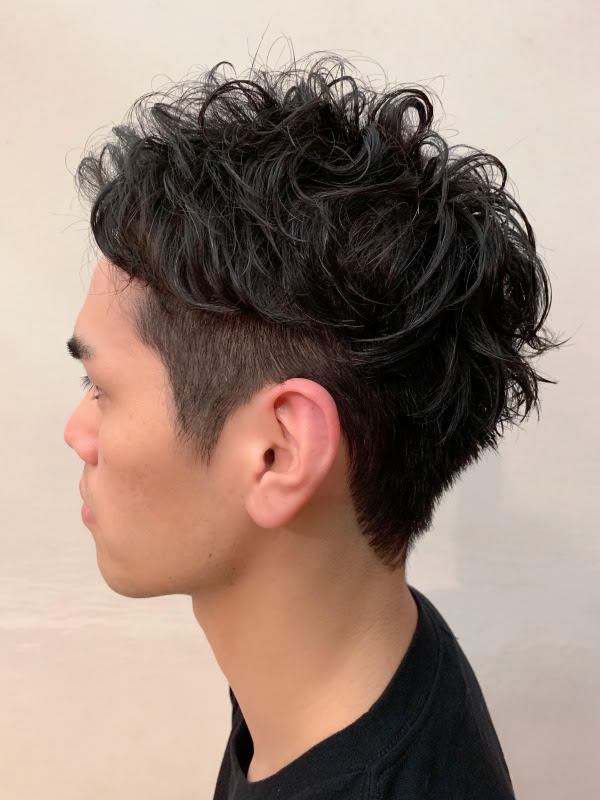 【最良の選択】 くせ毛 風 パーマ メンズ ベストヘアスタイル2020