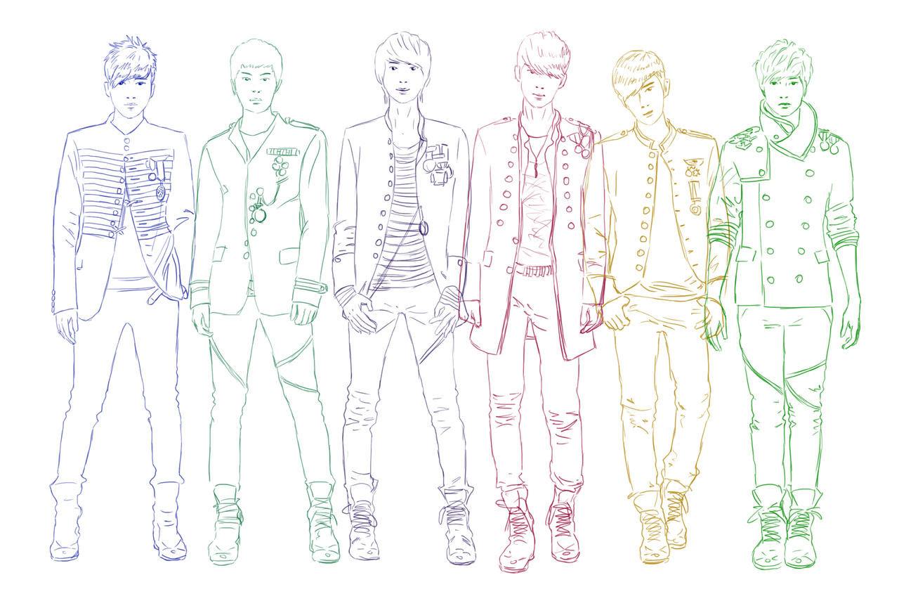 Reference Standing Anime Boy Poses - art-scalawag