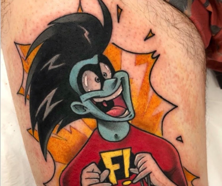 Gambar Tato Kartun Di Tangan Gambar Keren