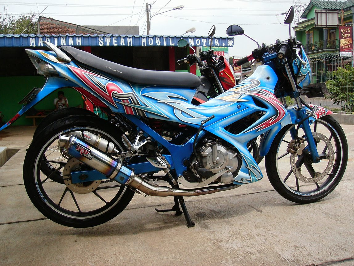 94 Modifikasi Motor Unik Kocak Terbaru Dan Terlengkap | Oneng Motomania