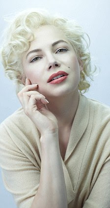 Atriz Michelle Williams estrelas como Marilyn Monroe em um novo filme