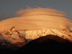 Mount Rainier and Lenticular Cloud, Sunrise