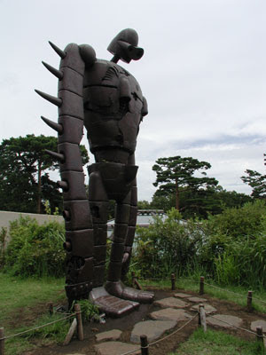 studio ghibli robot statue