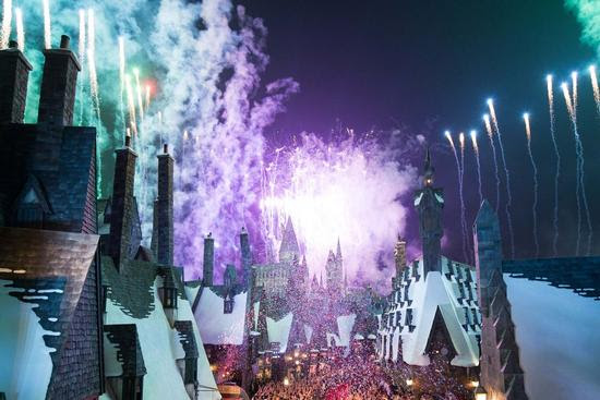 The opening ceremony for Osaka's Wizarding World
