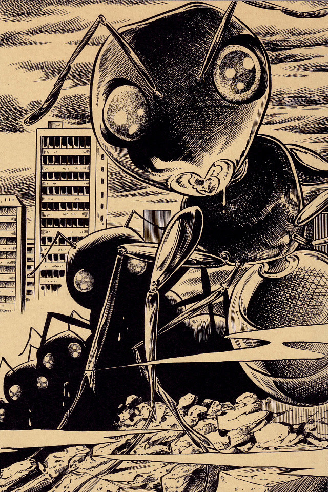 Tatsuya Morino - Empire of the Ants - H.G. Wells, 1905