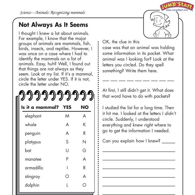 Teach child how to read 5th Grade Science Worksheets For