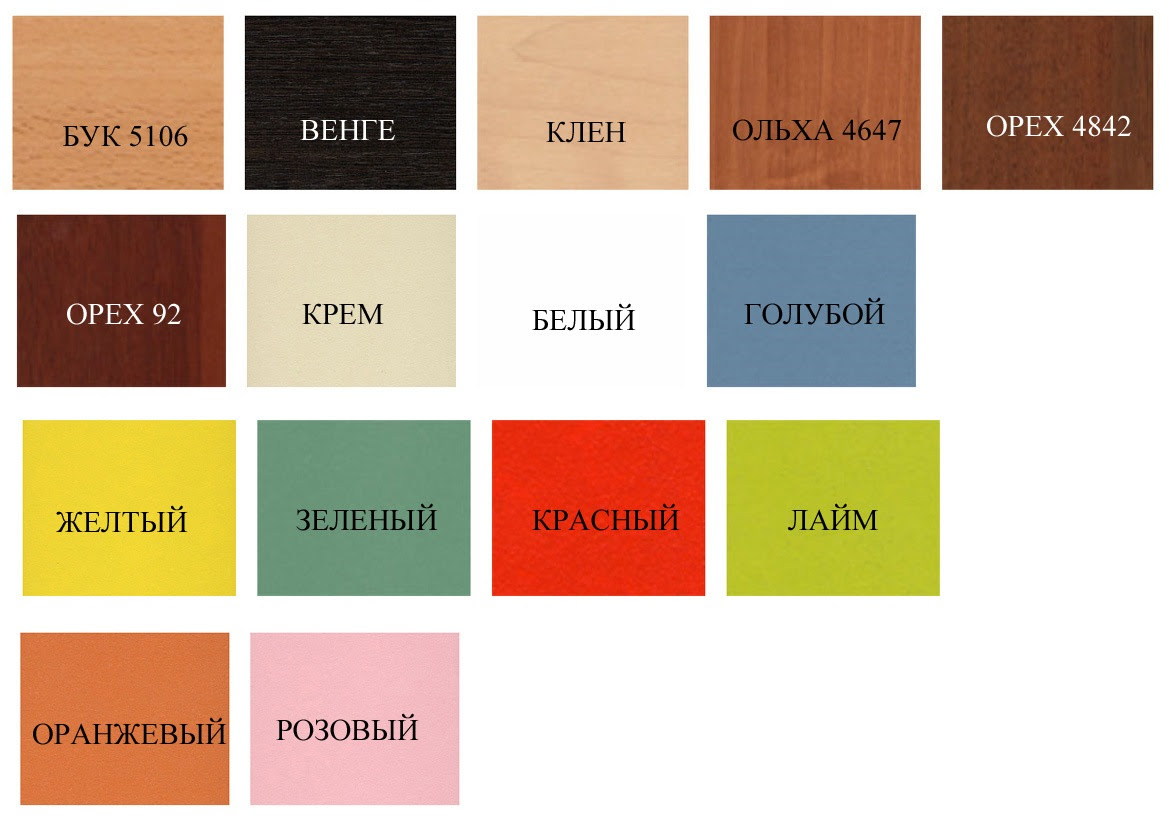Цветовая гамма погонажных изделий цветовая палитра любая