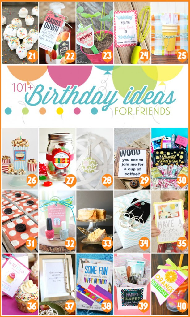 Birthday Blog Hop: Over 100 Birthday Gift Ideas and Free Birthday Printables! #birthdaygiftidea