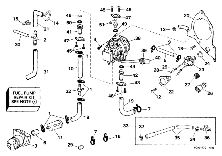 30 Johnson Outboard Fuel Pump Diagram - Wiring Database 2020